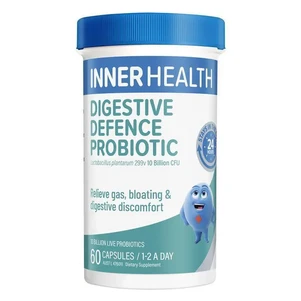 (PRE ORDER) Inner Health Digestive Defence Probiotic 60 Capsules shelf life 2yrs